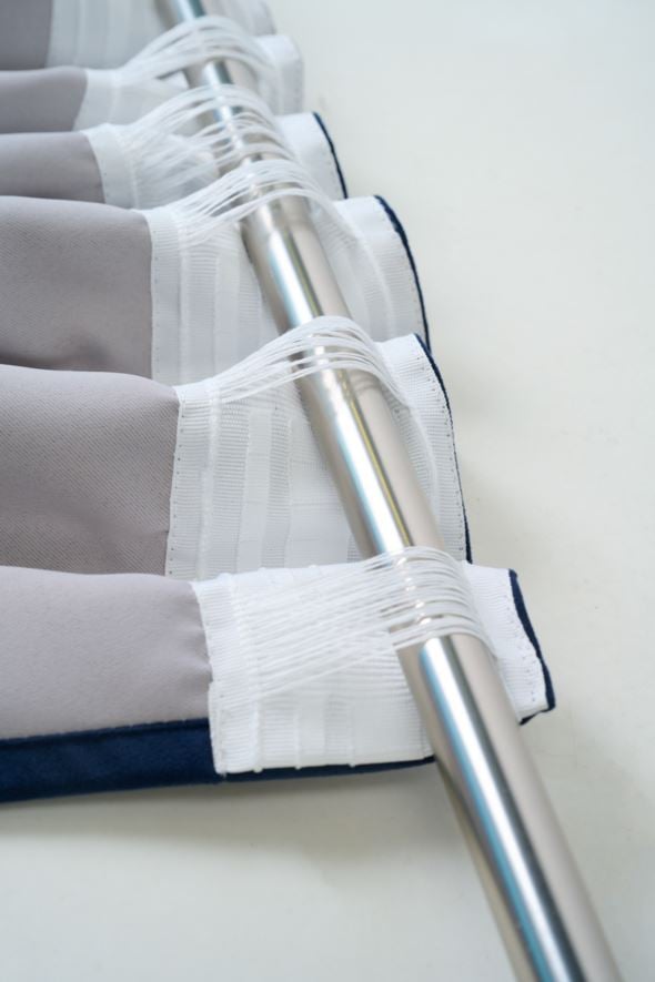 Pimentävä verho sininen - 3