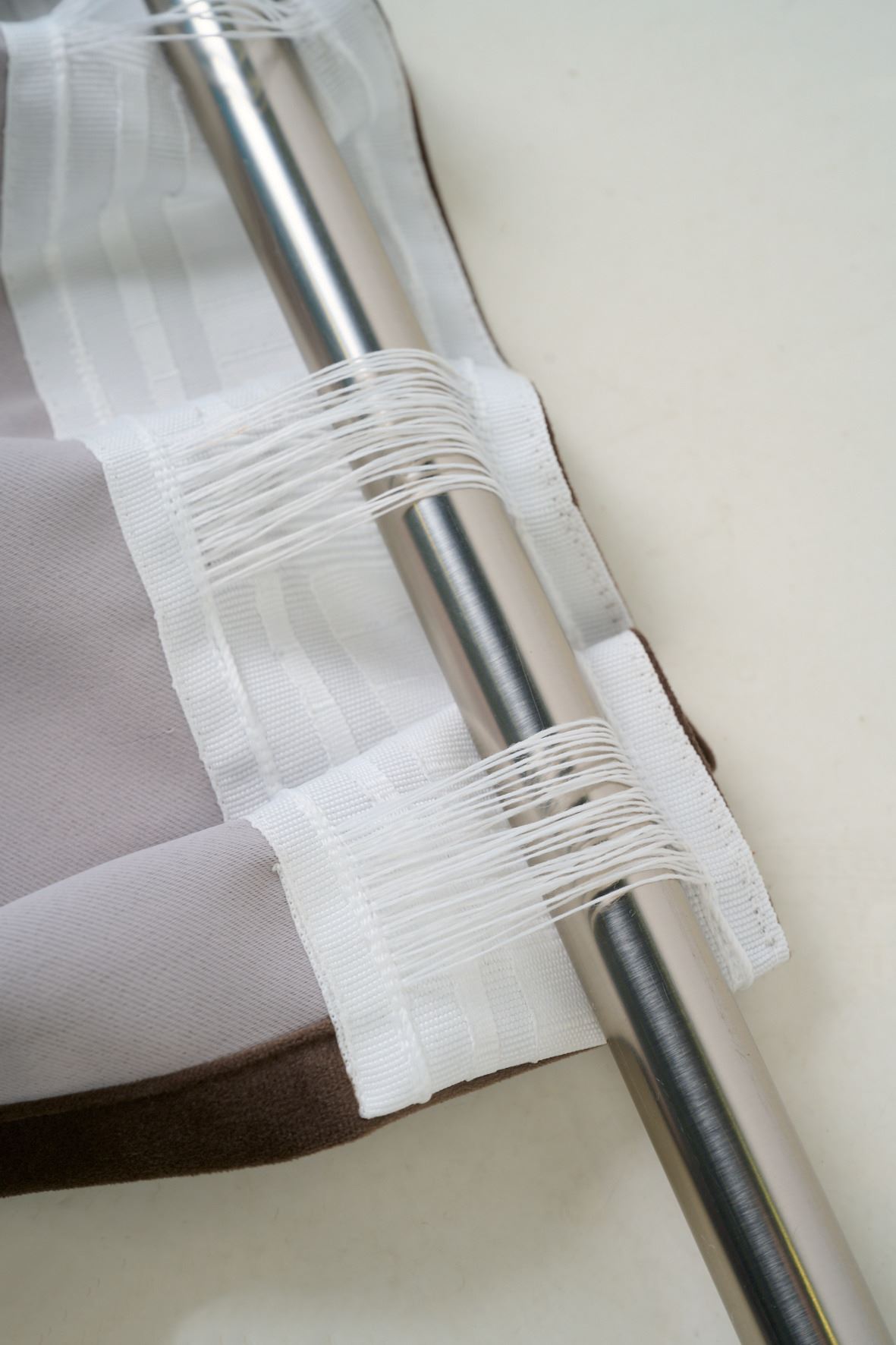 Pimentävä verho tummanruskea - 3