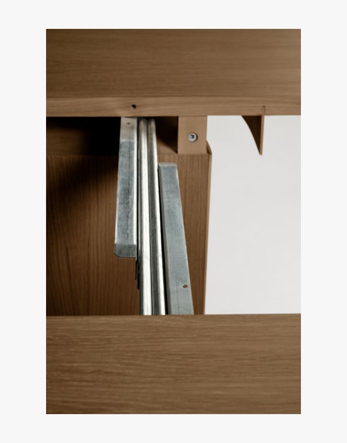 Ruokapöytä ruskea - ø 127 cm ruskea - 1