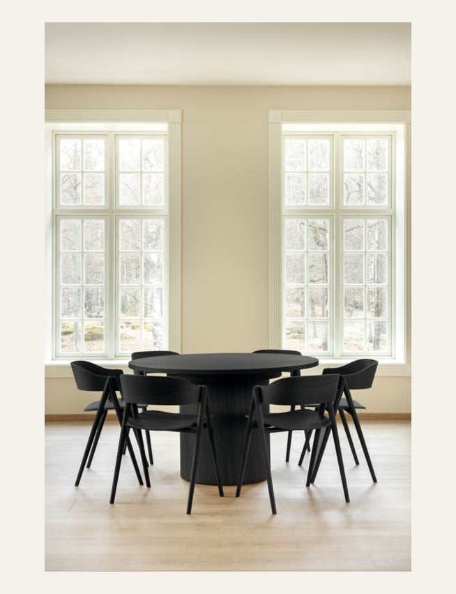 Ruokapöytä musta - 4