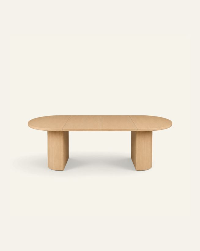 Ruokapöytä luonnonväri - ø127 cm luonnonväri - 1