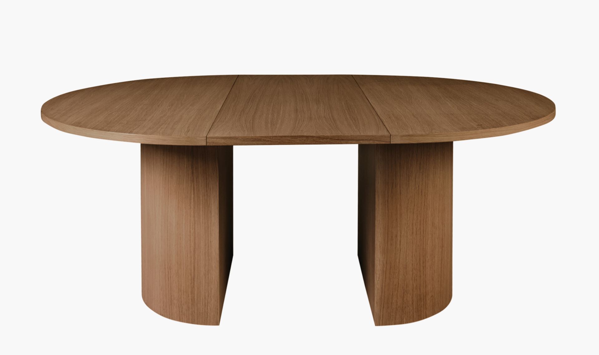 Ruokapöytä ruskea - ø 127 cm ruskea - 1