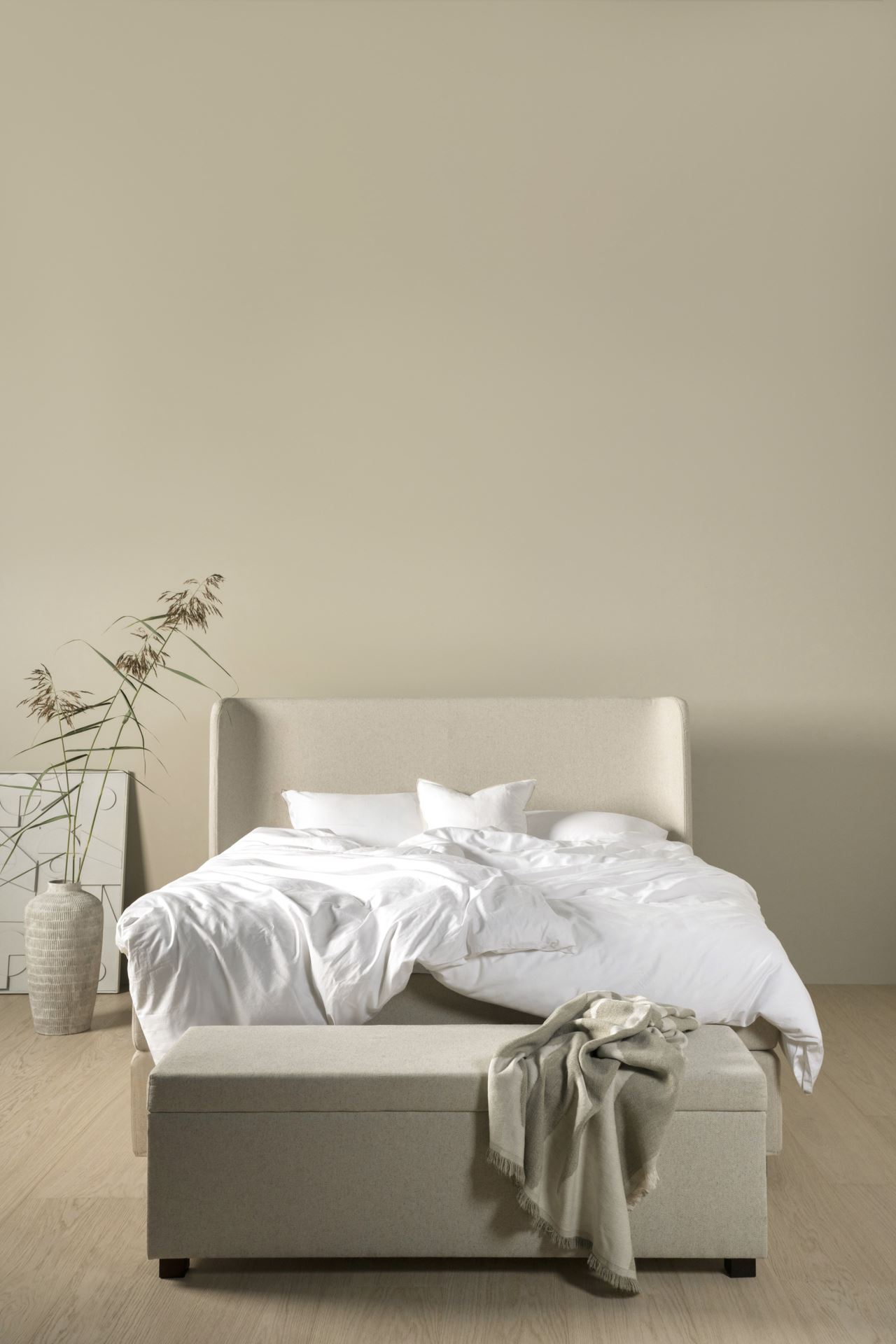 Jenkkisänky kiinteä luonnonväri - 11