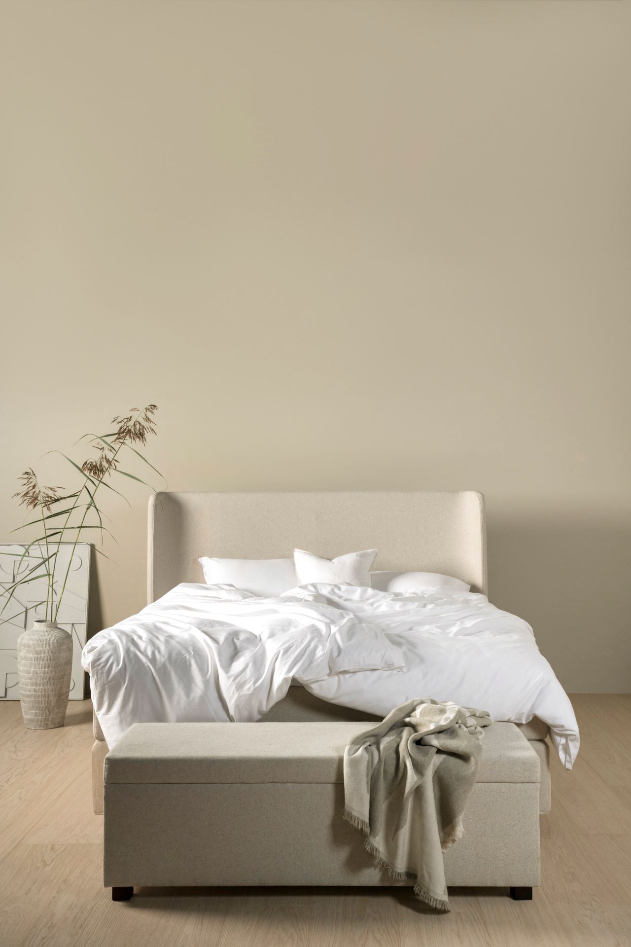 Jenkkisänky kiinteä luonnonväri - 11