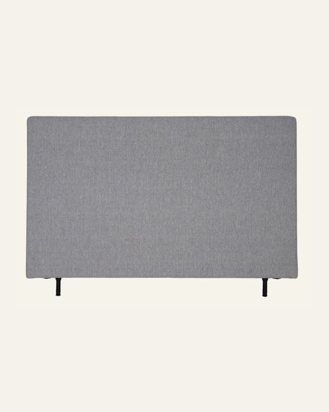 Sängynpääty harmaa - 120 cm harmaa - 1