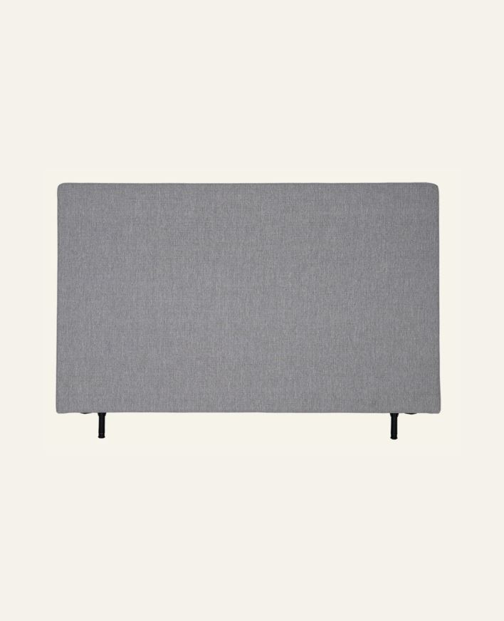 Sängynpääty harmaa - 120 cm harmaa - 1