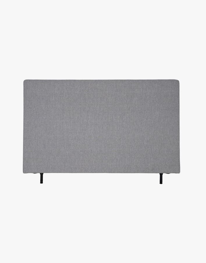 Sängynpääty harmaa - 120x110 cm harmaa - 1