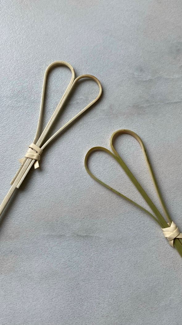 Cocktailtikku luonnonväri - 4