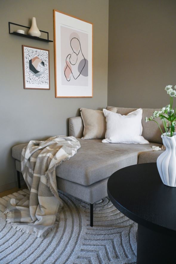 Koristetyynynpäällinen vaalea luonnoväri - 3