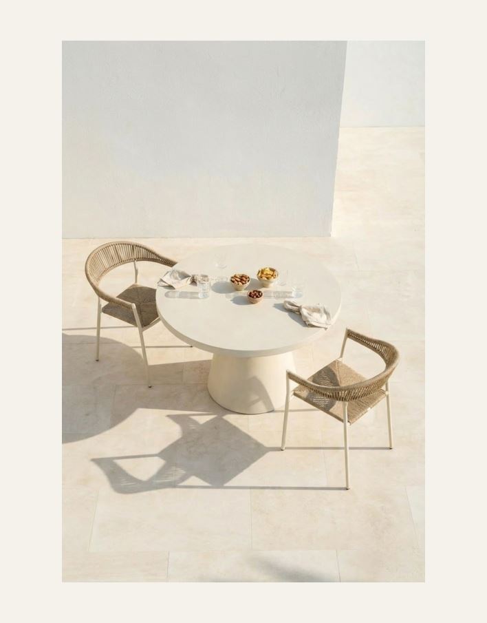 Puutarhapöytä creme - 3