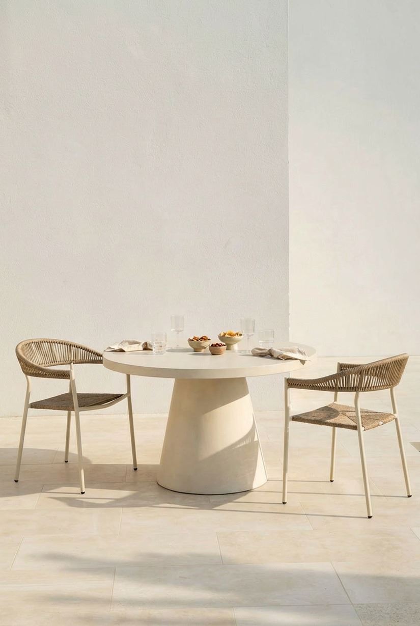 Puutarhapöytä creme - 2