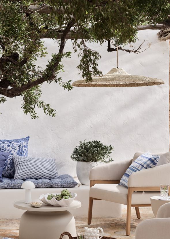 Lampunvarjostin luonnonväri - 3