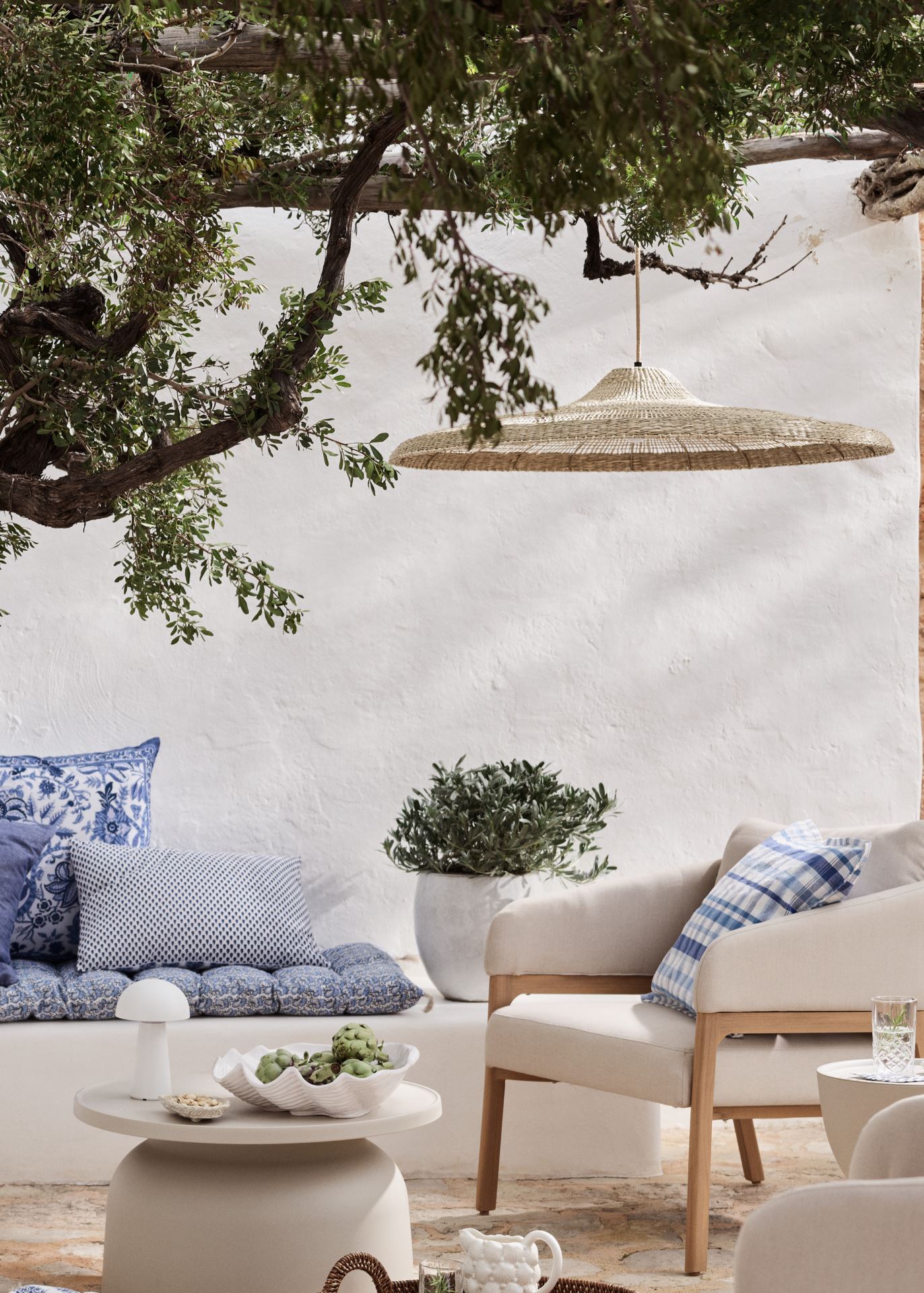 Lampunvarjostin luonnonväri - 3