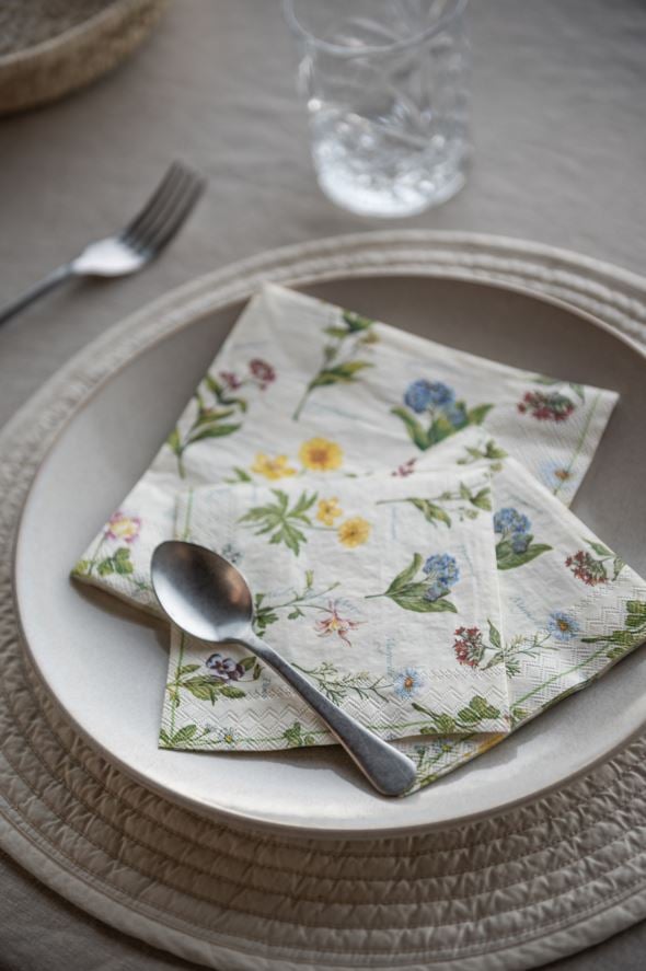 Paperiservetit moniväri - 2