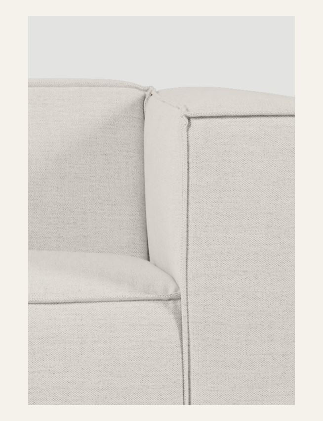 Moduulisohva 2 osaa, divaani vasen luonnonväri - 2