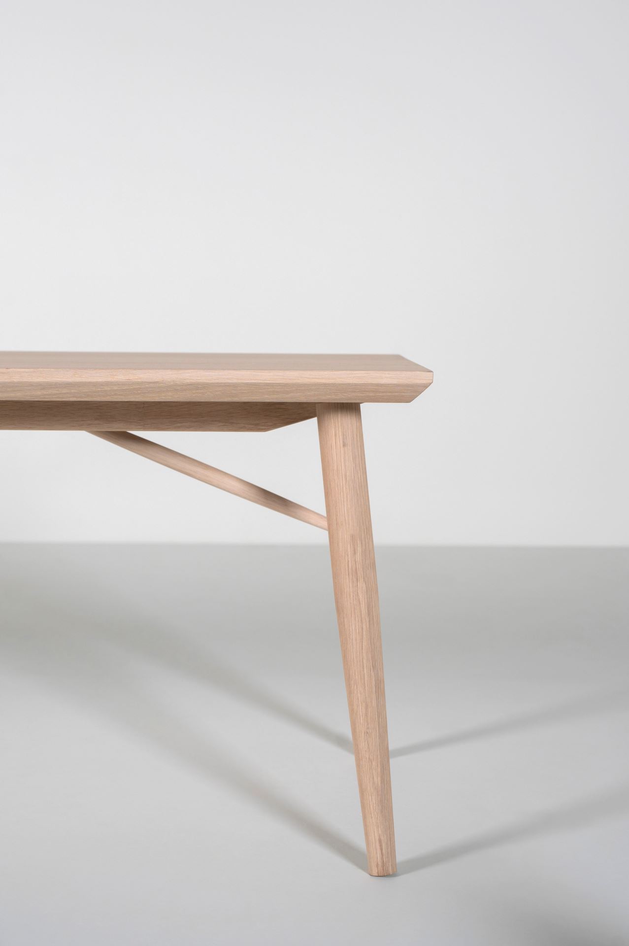 Ruokapöydän penkki luonnonväri - 6