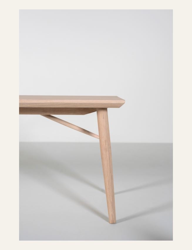 Ruokapöydän penkki luonnonväri - 6