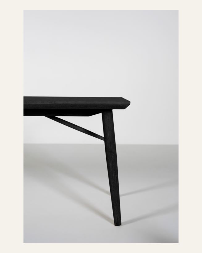 Ruokapöydän penkki musta - 40x190x45 cm musta - 1