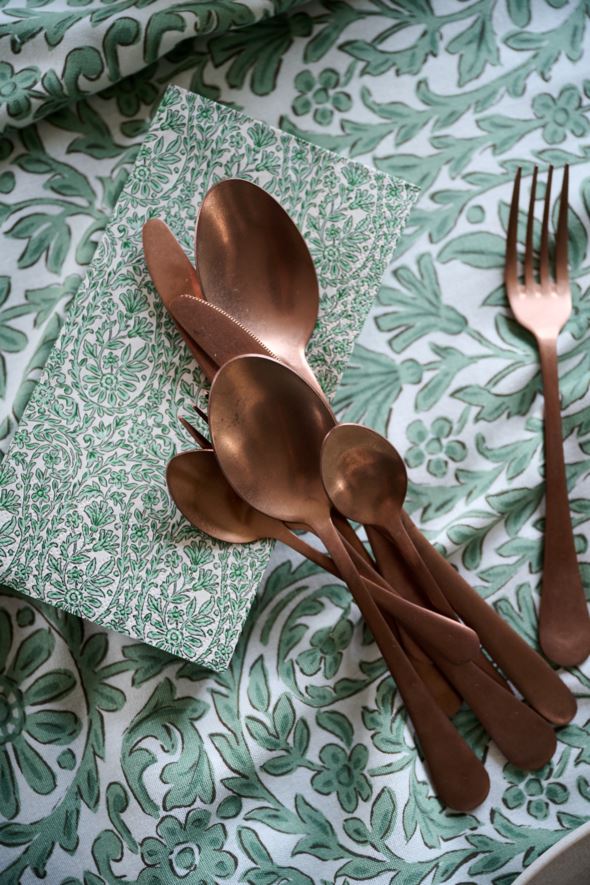 Paperiservetit moniväri/vihreä - 5