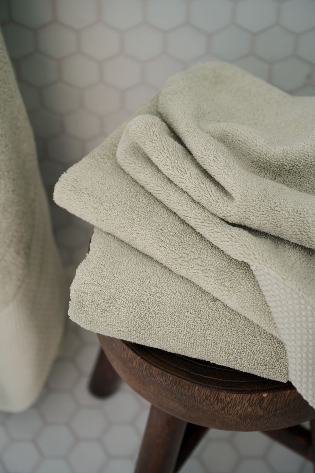 Pyyhe vaaleanvihreä - 7