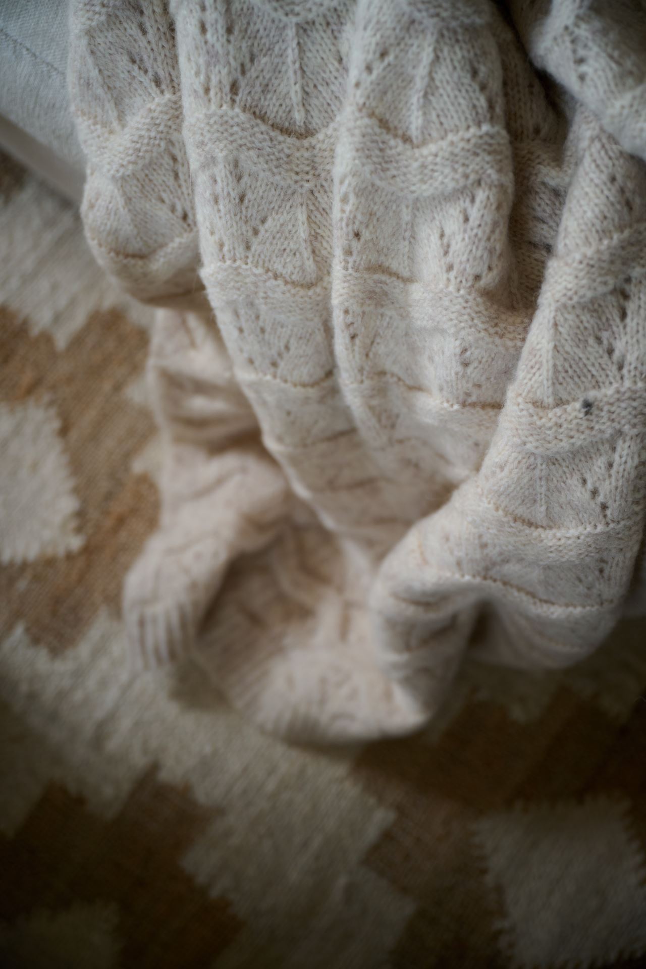 Torkkupeitto beige - 5