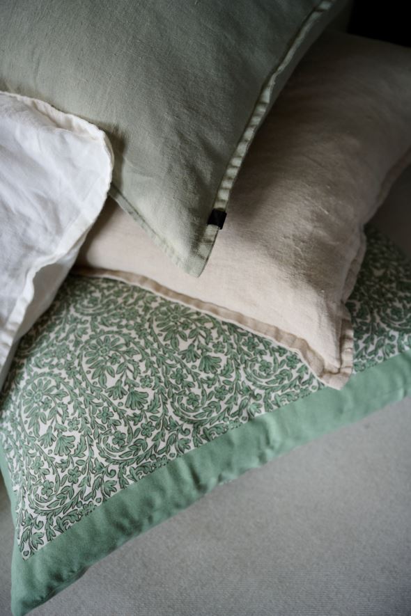 Koristetyynynpäällinen vihreä - 50x50 cm vihreä - 1