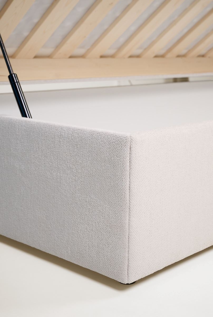 Sänky säilytystilalla beige - 6