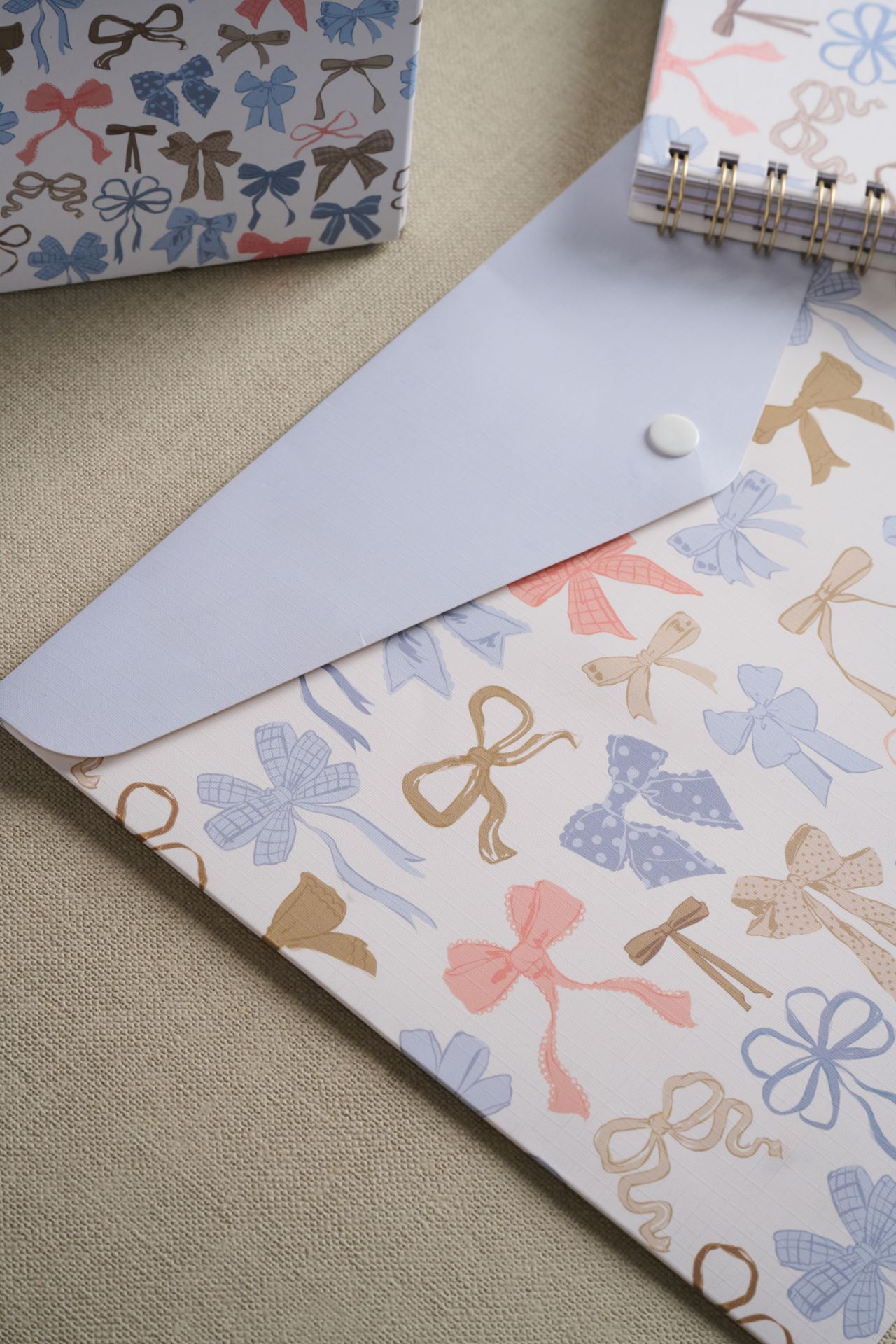 Paperikansio moniväri/sininen - 2