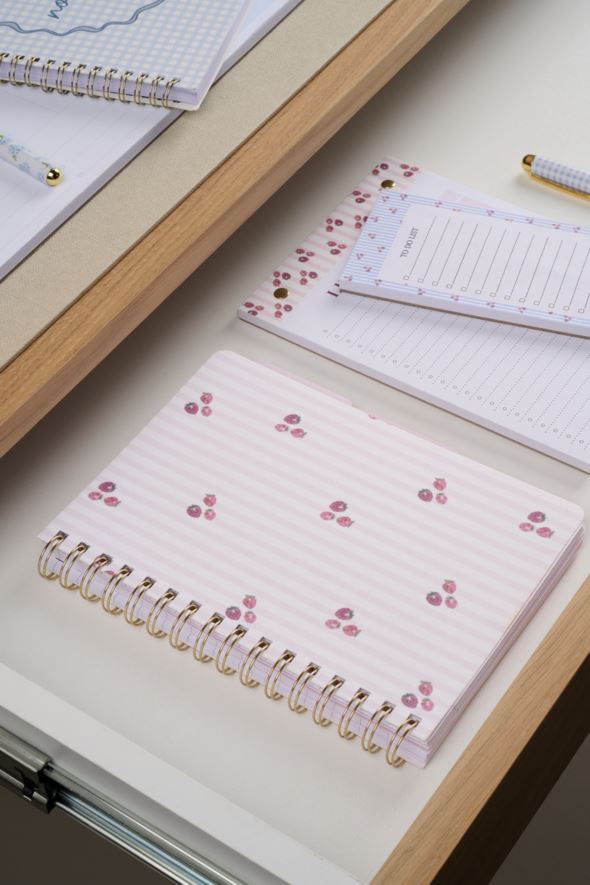 Muistikirja välilehdillä moniväri/roosa - 3