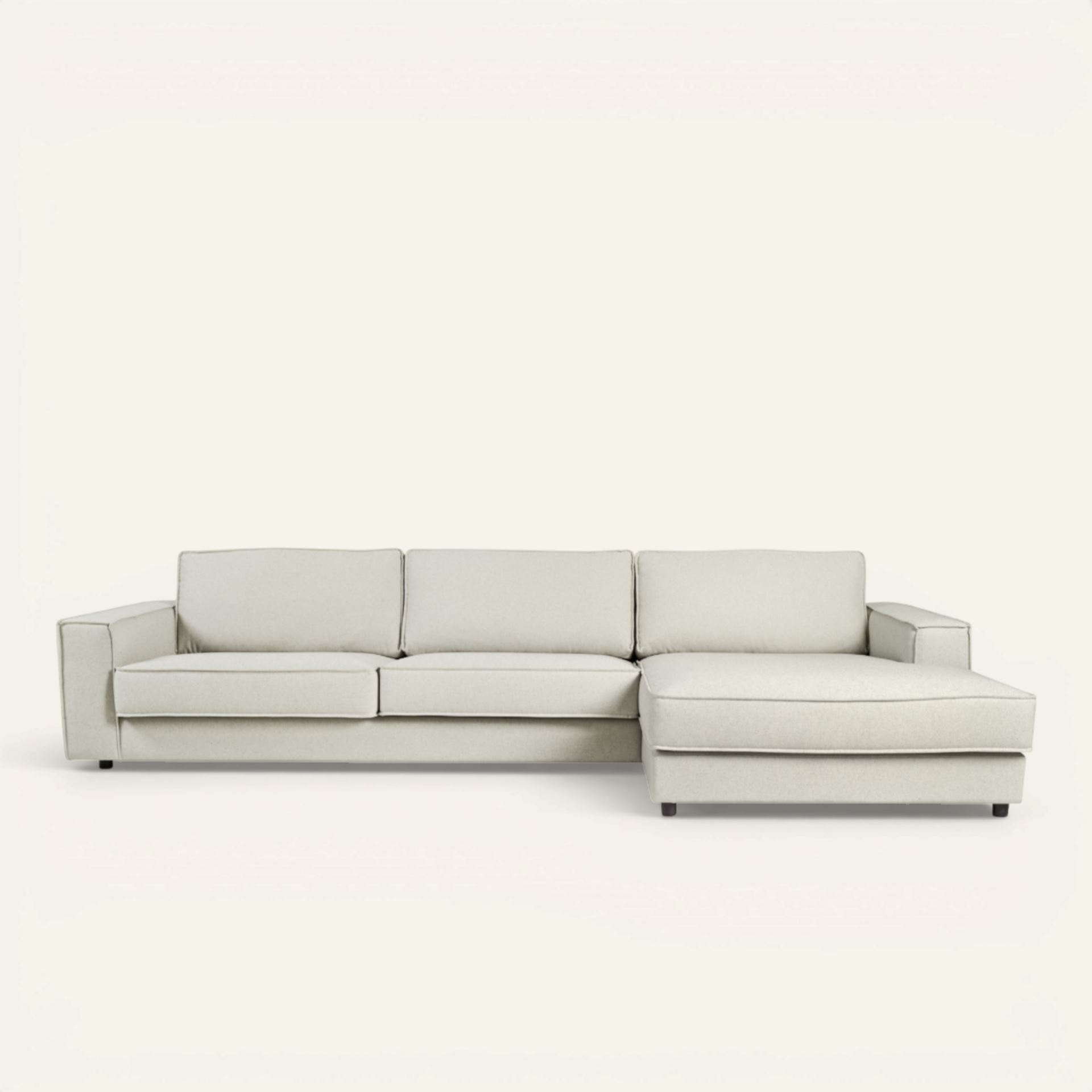 Divaanisohva oikea luonnonväri - 315x156x79 cm luonnonväri - 1