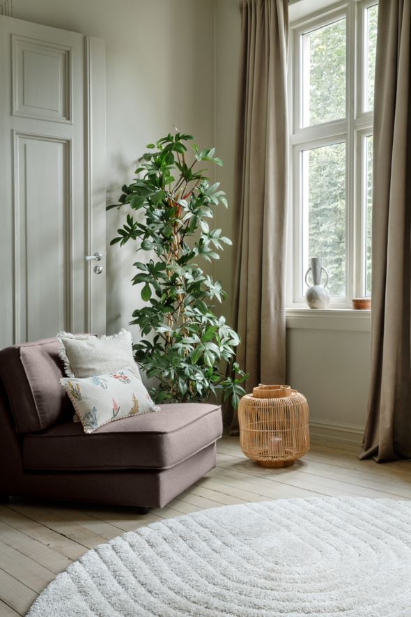 Nojatuolin irtopäällinen ruskea - 2