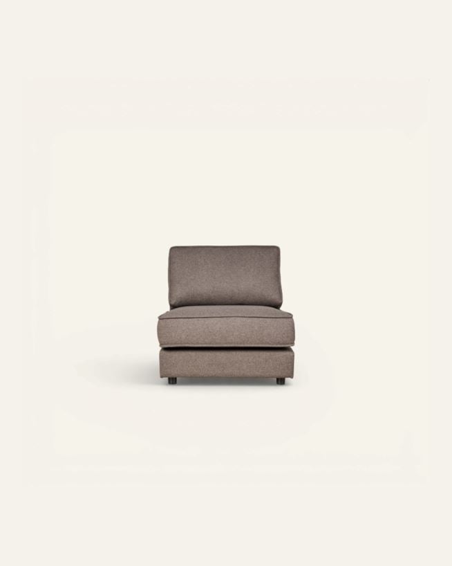 Lepotuoli ruskea - 74x95x79 cm ruskea - 1