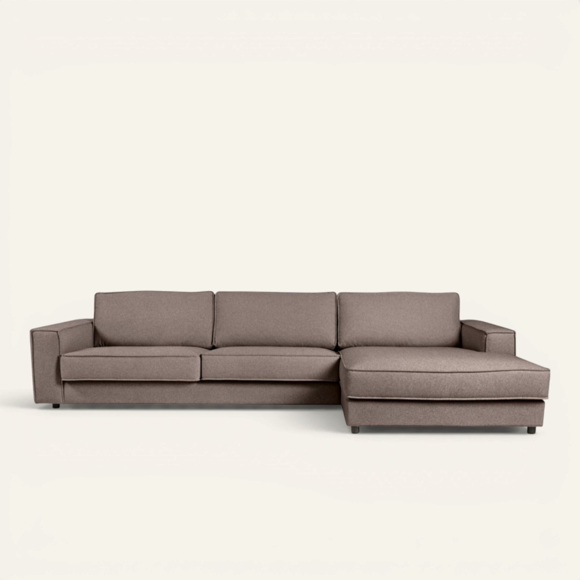 Divaanisohva oikea ruskea - 315x156x79 cm ruskea - 1