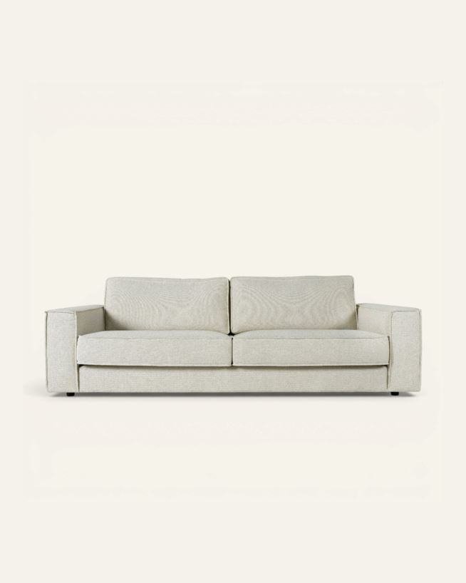 3-istuttava sohva luonnonväri - 222x95x79 cm luonnonväri - 1