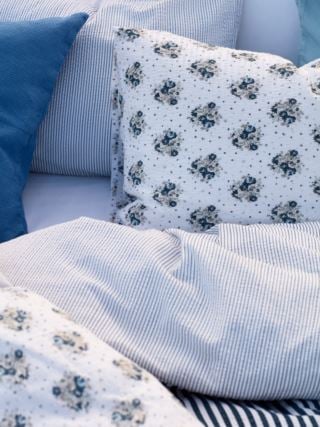 Salermo pussilakanasetti sininen