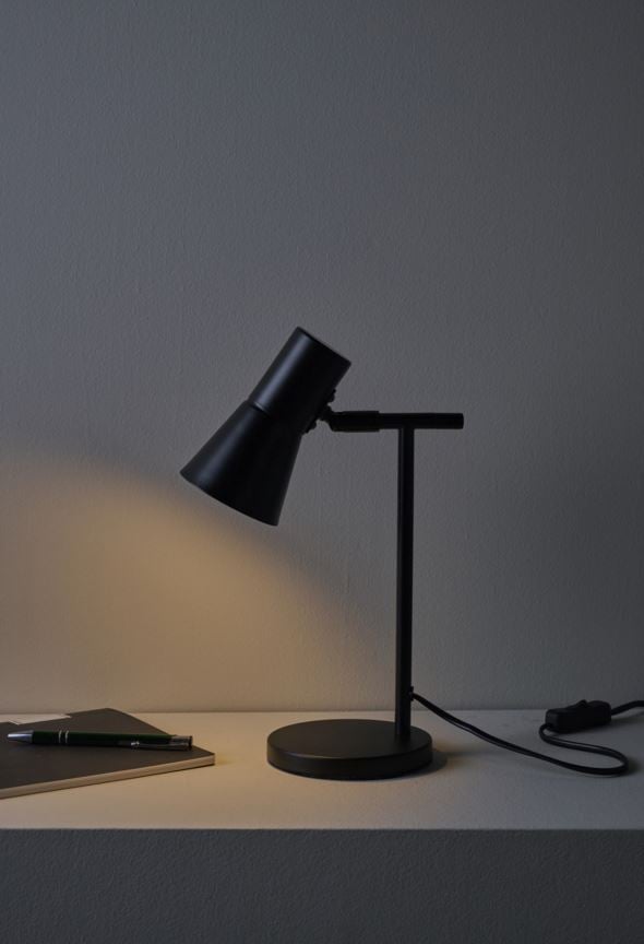 Pöytävalaisin musta - 2