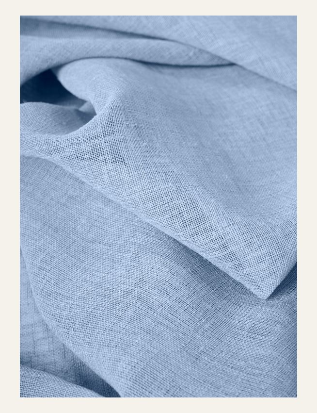 Verho vaaleansininen - 6