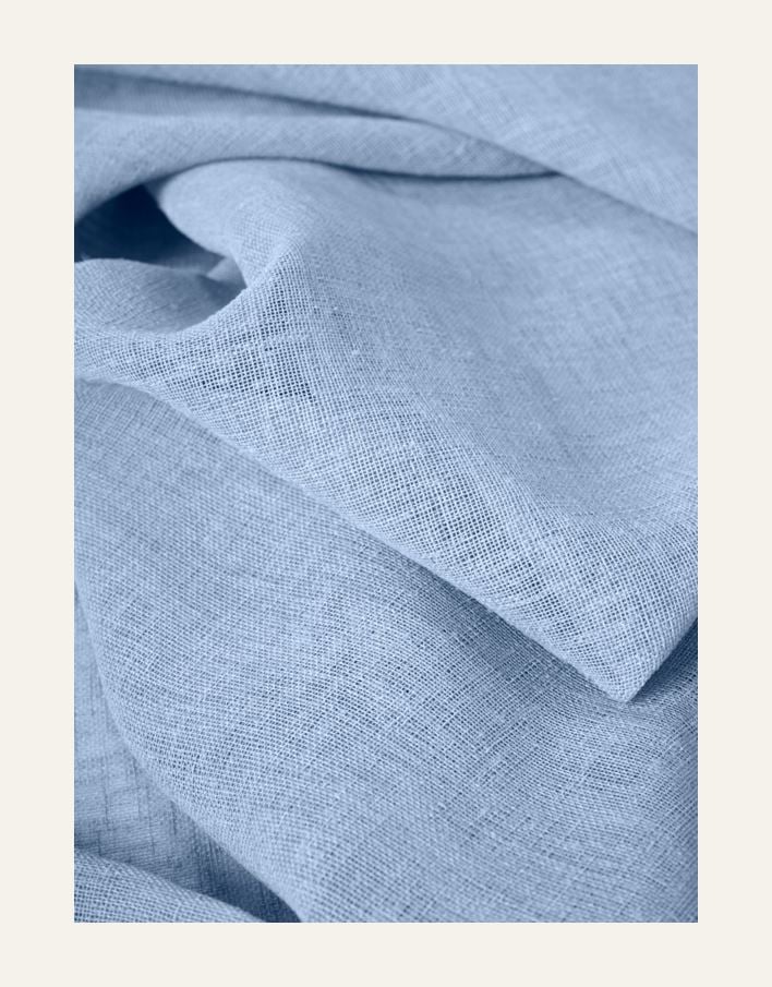 Verho vaaleansininen - 6