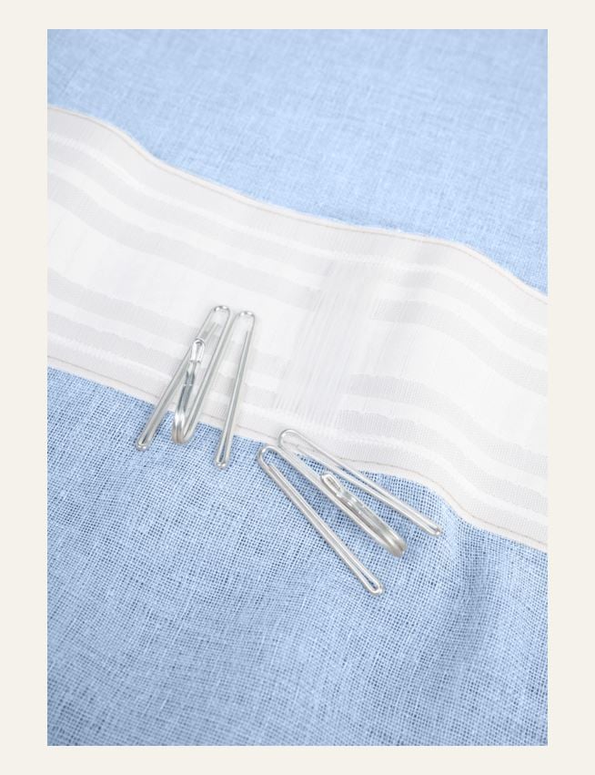 Verho vaaleansininen - 5