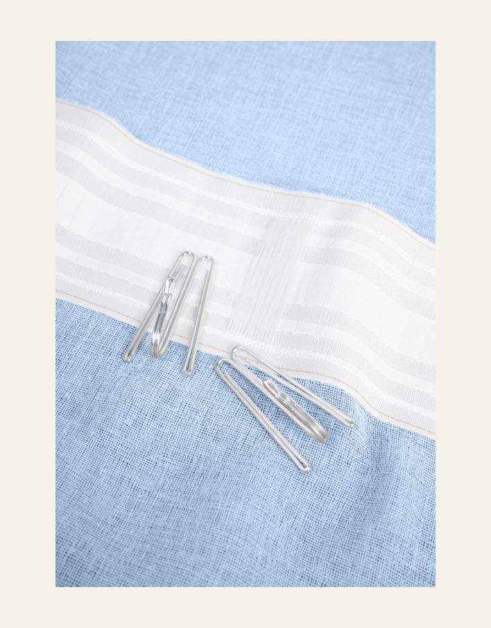 Verho vaaleansininen - 5