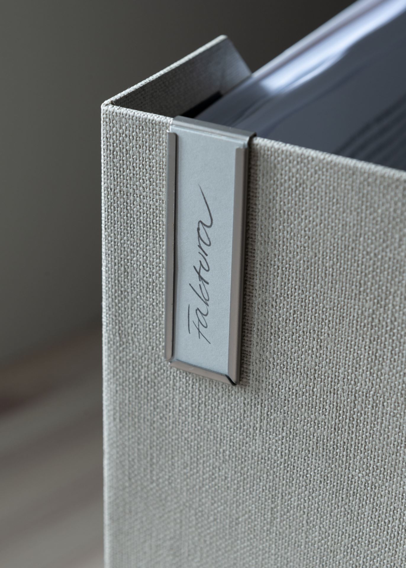 Label holder horizontal teräs - 0,5x9,5x15 cm teräs - 1