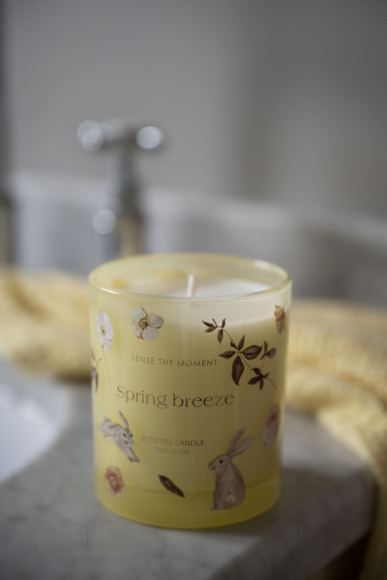 Tuoksukynttilä moniväri/keltainen - 2