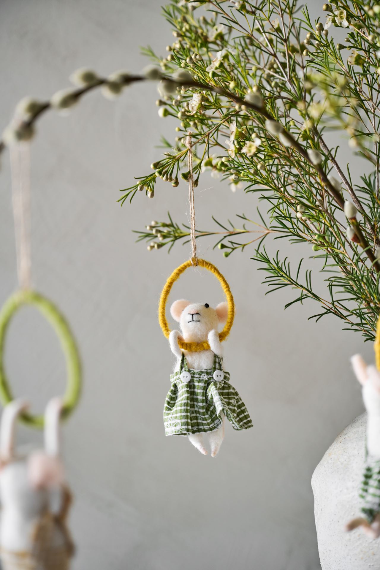 Koriste moniväri/keltainen - 4