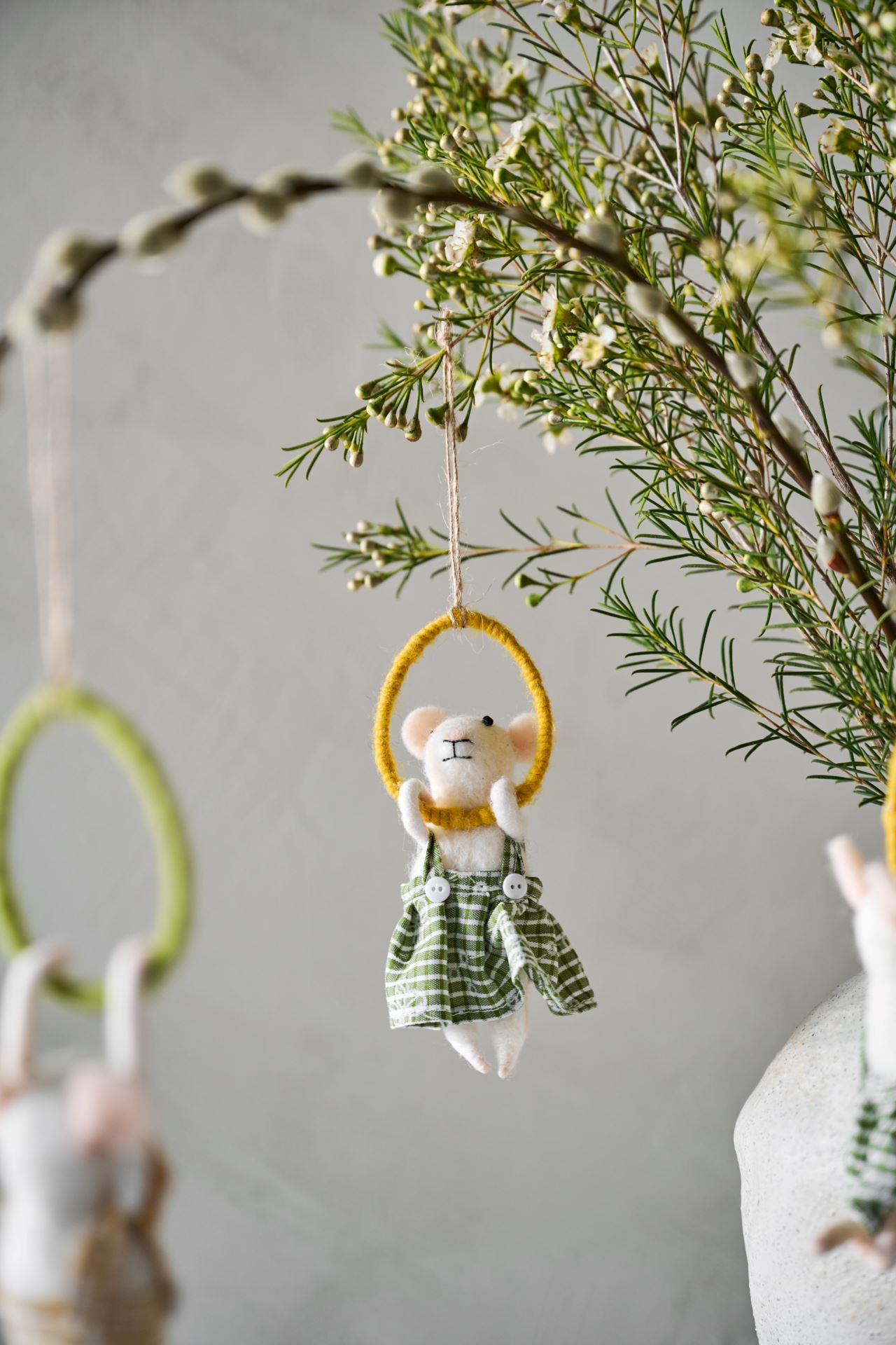 Koriste moniväri/keltainen - 4