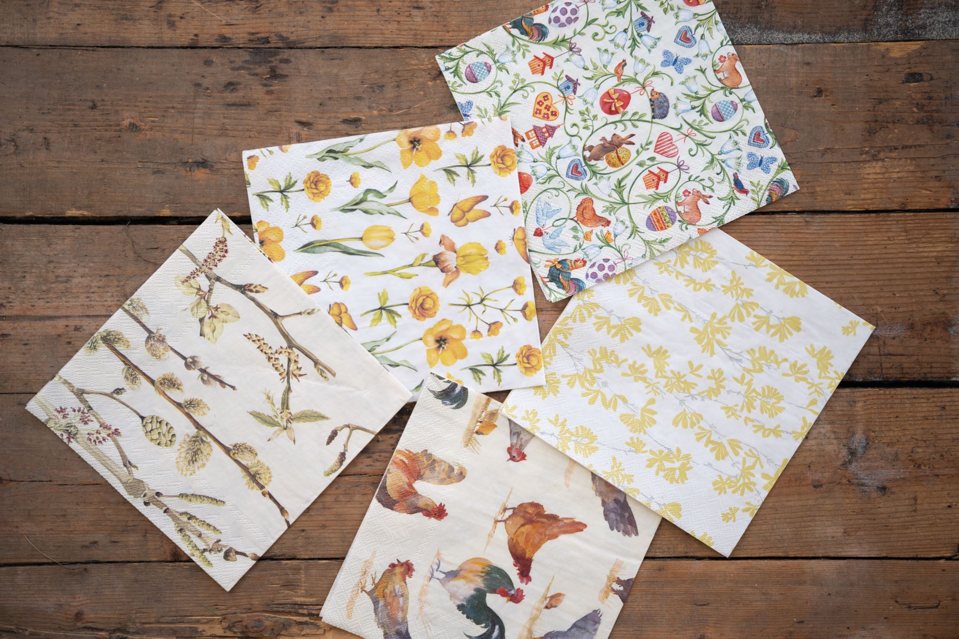 Paperiservetit keltainen - 2