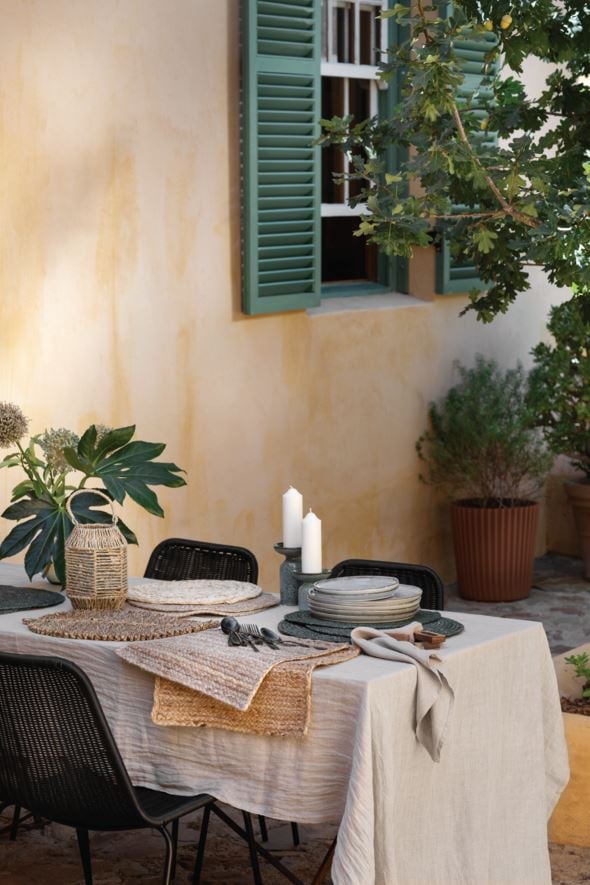 Pellavaliina luonnonväri - 2