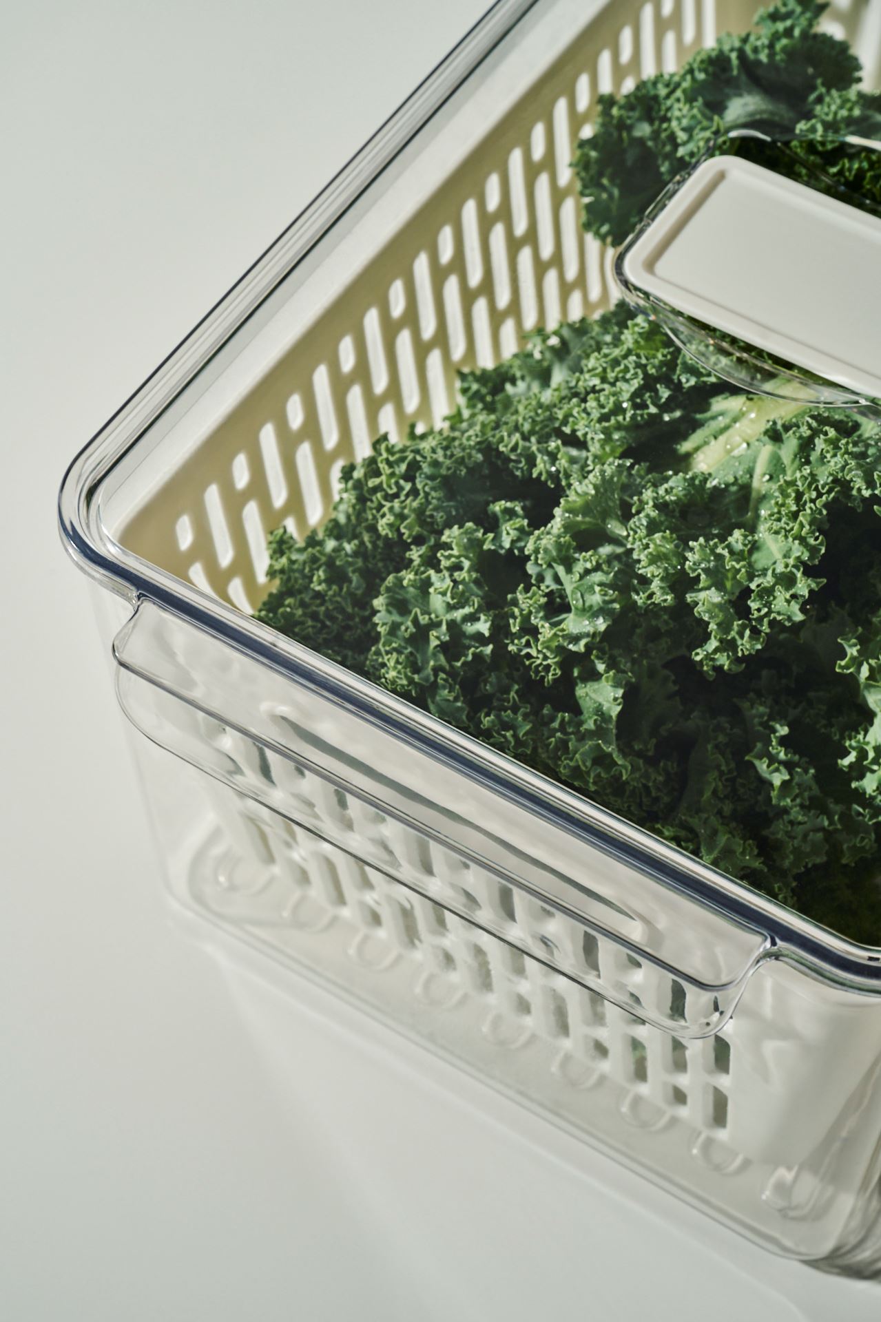 Säilytyslaatikko luonnonvalkoinen - 2