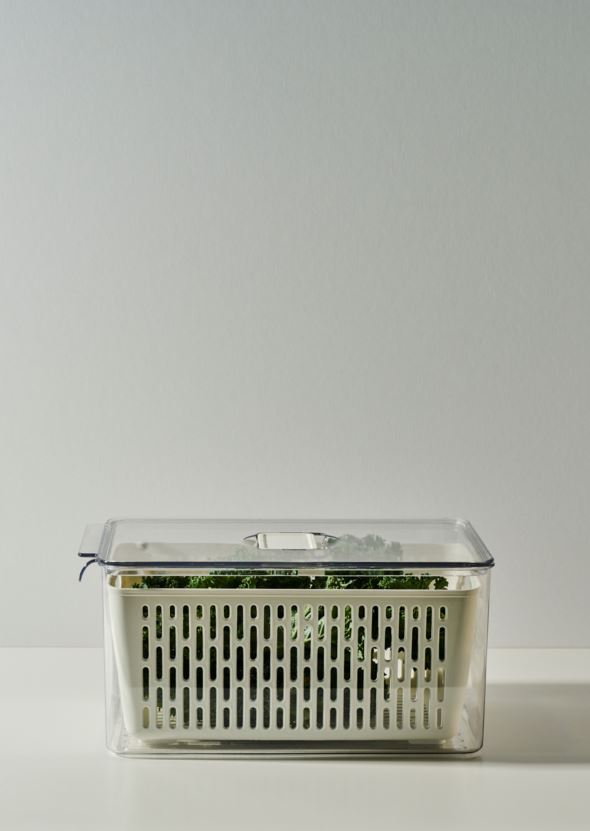 Säilytyslaatikko luonnonvalkoinen - 3