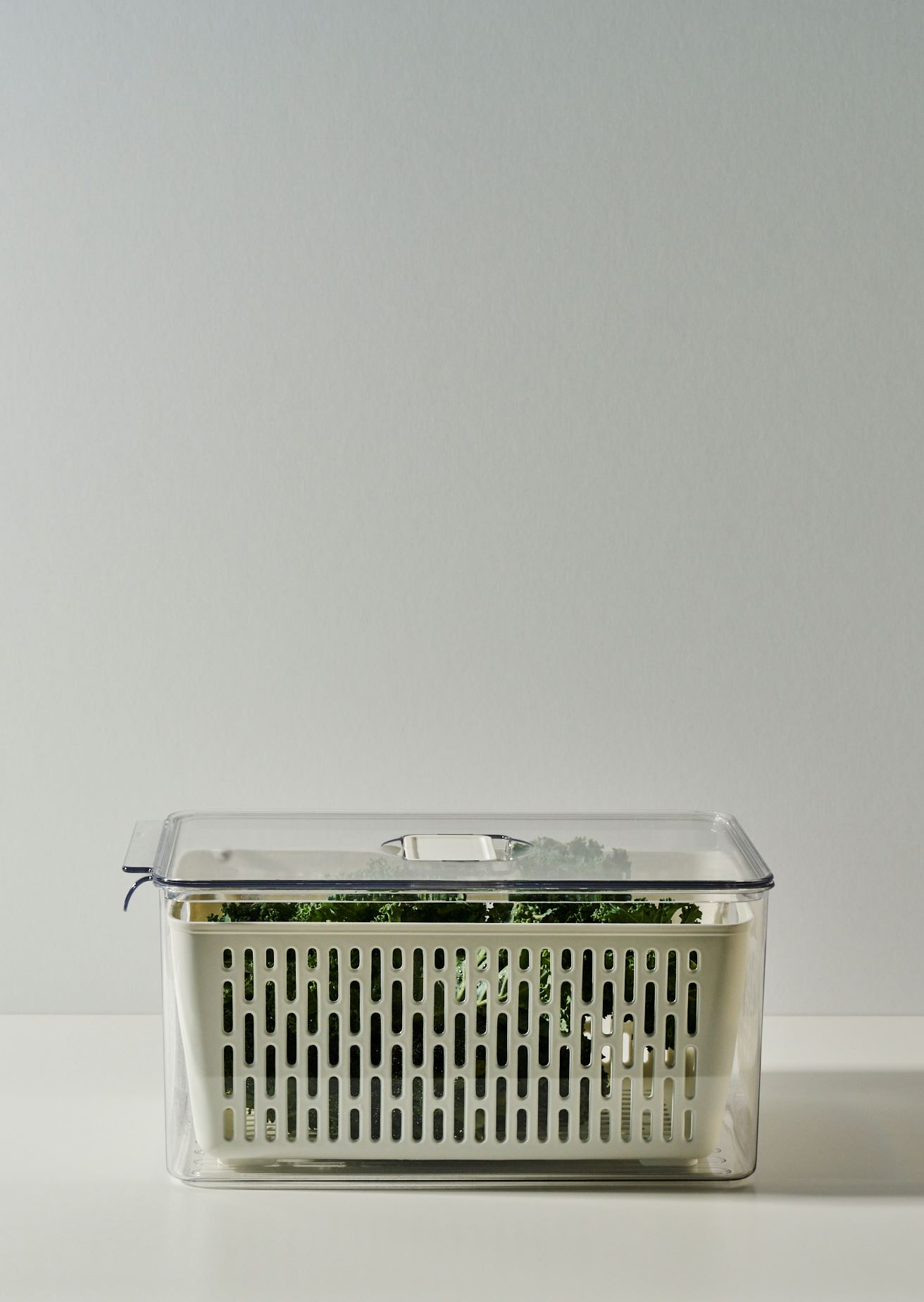 Säilytyslaatikko luonnonvalkoinen - 3