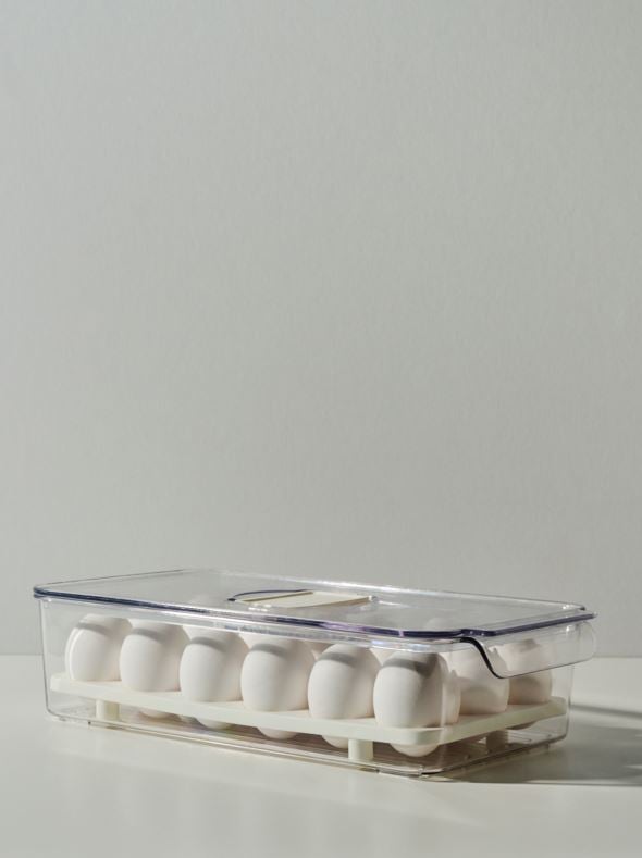 Säilytyslaatikko luonnonvalkoinen - 3